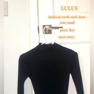lulus formal black body on dress